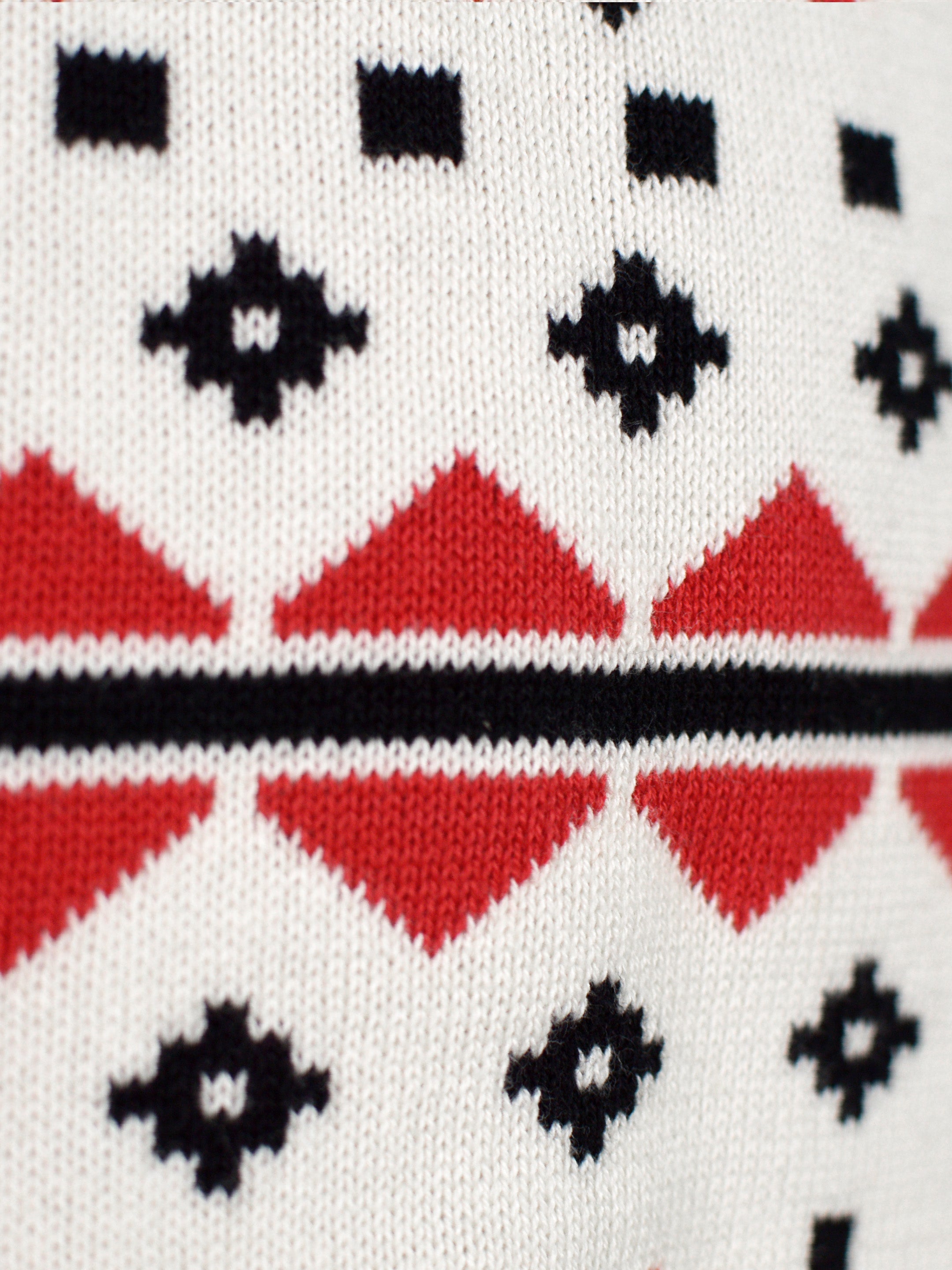 Jersey Hombre Après-ski de Algodón Orgánico 100% Detalle